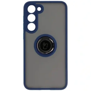 Hurtownia GSM - Bizon Case Hybrid Ring Samsung Galaxy S23 Plus fumurie cu un cadru albastru închis - BIZ1712 - {ean13} - Hurt