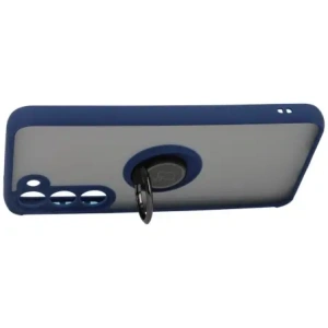Hurtownia GSM - Bizon Case Hybrid Ring Samsung Galaxy S23 Plus fumurie cu un cadru albastru închis - BIZ1712 - {ean13} - Hurt