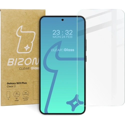 Szkło hartowane Bizon Glass Clear 2 do Samsung Galaxy S23 Plus