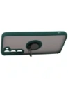 Wholesale Bizon Case Hybrid Ring Samsung Galaxy S23 Plus smoky with a dark green frame - BIZ1714 - {ean13} - Hurt