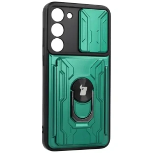 Hurtownia GSM - Bizon Case Camshield Card Slot Ring Samsung Galaxy S23 Plus verde - BIZ1717 - {ean13} - Hurt