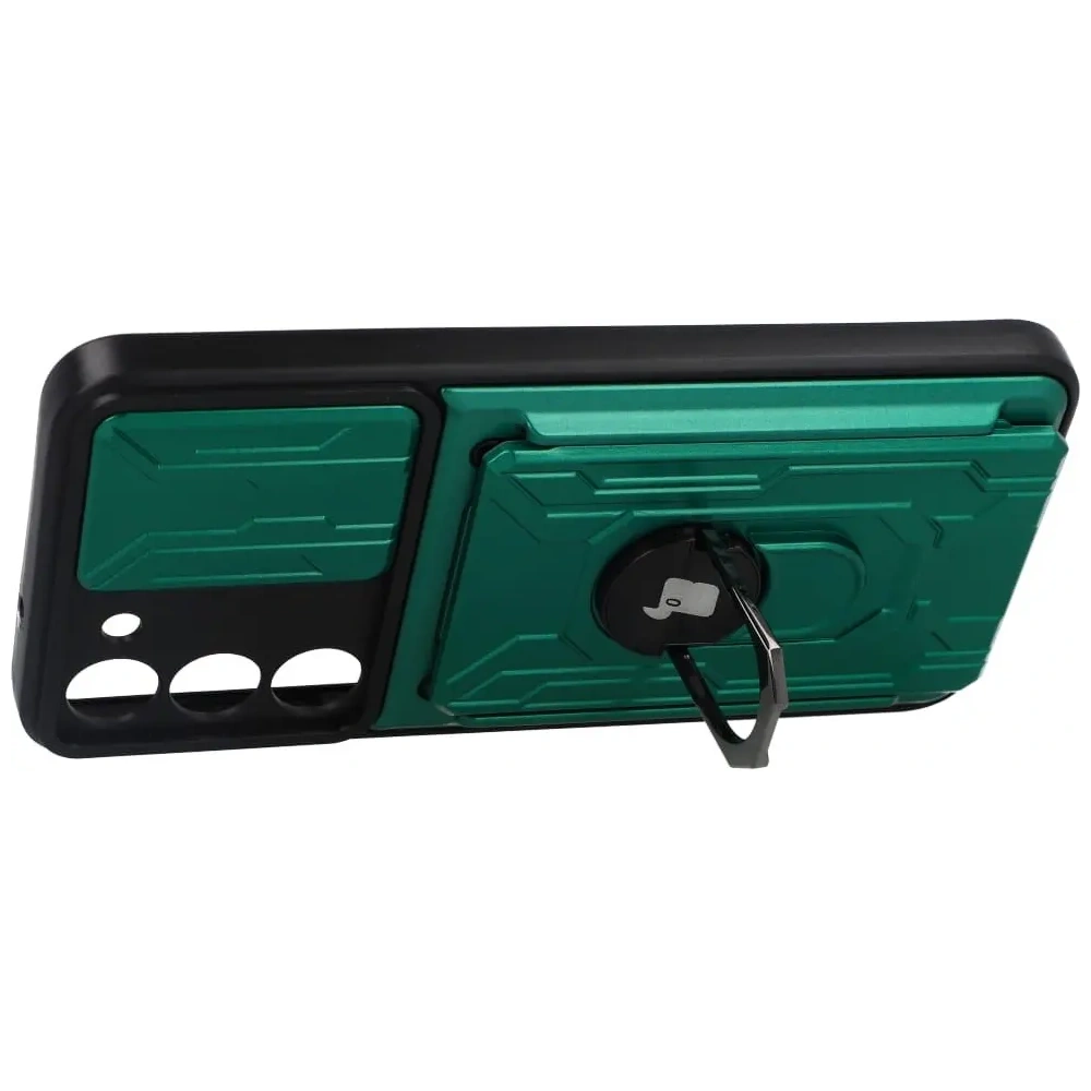 Hurtownia GSM - Bizon Case Camshield Card Slot Ring Samsung Galaxy S23 Plus verde - BIZ1717 - {ean13} - Hurt