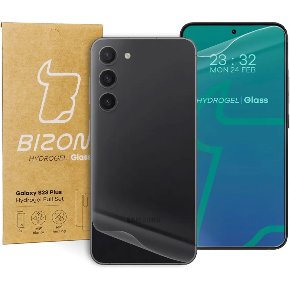 Wholesale Bizon Glass Hydrogel Samsung Galaxy S23 Plus - BIZ1722 - {ean13} - Hurt