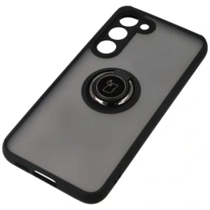 Hurtownia GSM - Bizon Case Hybrid Ring Samsung Galaxy S23 Plus fumuriu cu un cadru negru - BIZ1725 - {ean13} - Hurt