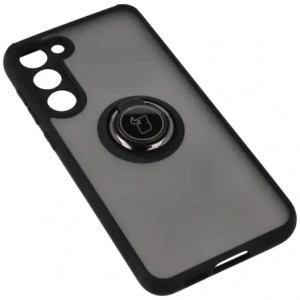 Hurtownia GSM - Bizon Case Hybrid Ring Samsung Galaxy S23 Plus fumuriu cu un cadru negru - BIZ1725 - {ean13} - Hurt
