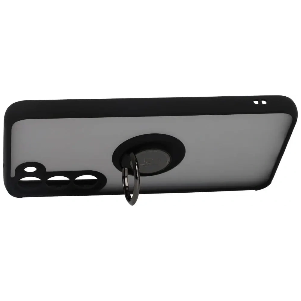 Hurtownia GSM - Bizon Case Hybrid Ring Samsung Galaxy S23 Plus fumuriu cu un cadru negru - BIZ1725 - {ean13} - Hurt
