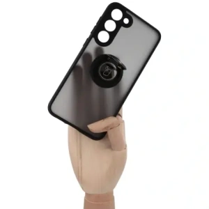 Hurtownia GSM - Bizon Case Hybrid Ring Samsung Galaxy S23 Plus fumuriu cu un cadru negru - BIZ1725 - {ean13} - Hurt