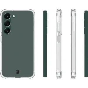 Hurtownia GSM - Bizon Case Clear Pack carcasă + 2x sticlă de ecran + sticlă pentru lentile Samsung Galaxy S23 Plus clar - BIZ1726 - {ean13} - Hurt