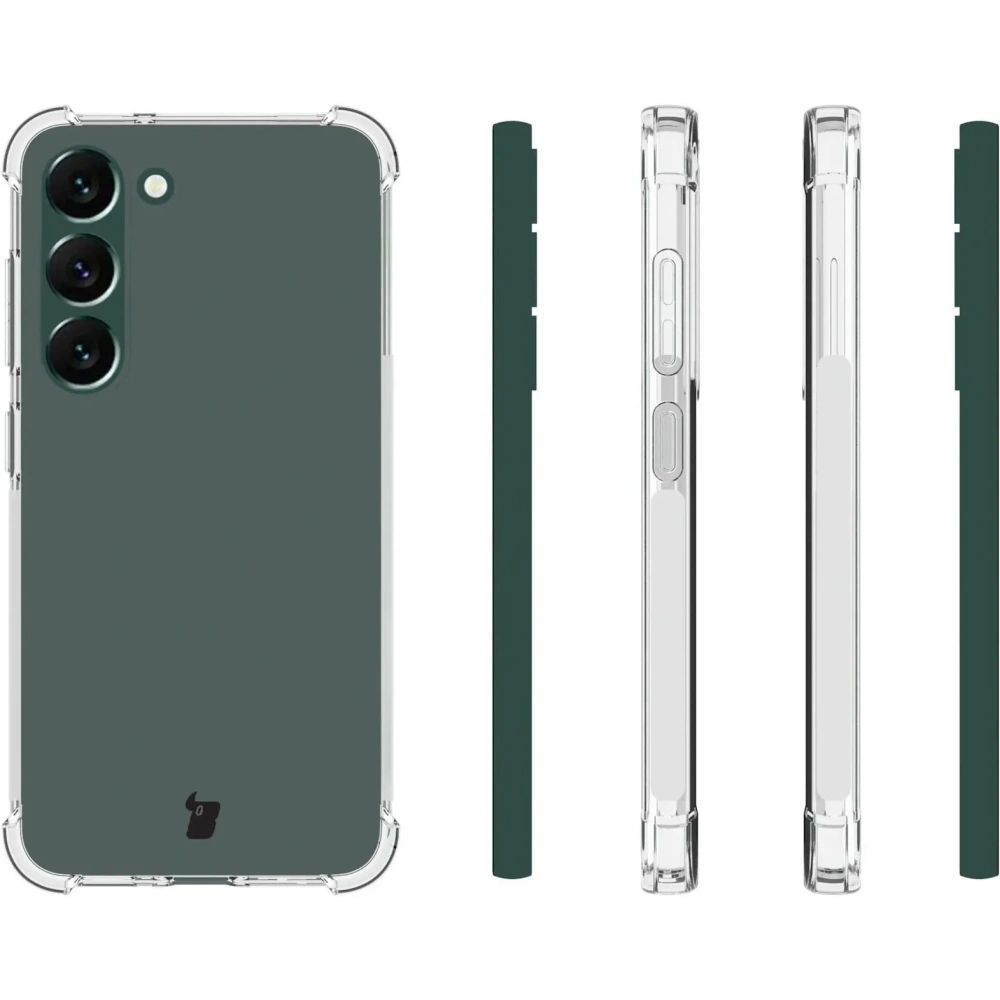 Wholesale Bizon Case Clear Pack case + 2x screen glass + lens glass Samsung Galaxy S23 Plus clear - BIZ1726 - {ean13} - Hurt