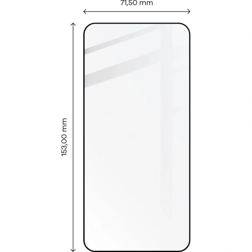 Szkło hartowane Bizon Glass Edge 2 do Samsung Galaxy S23 Plus czarne