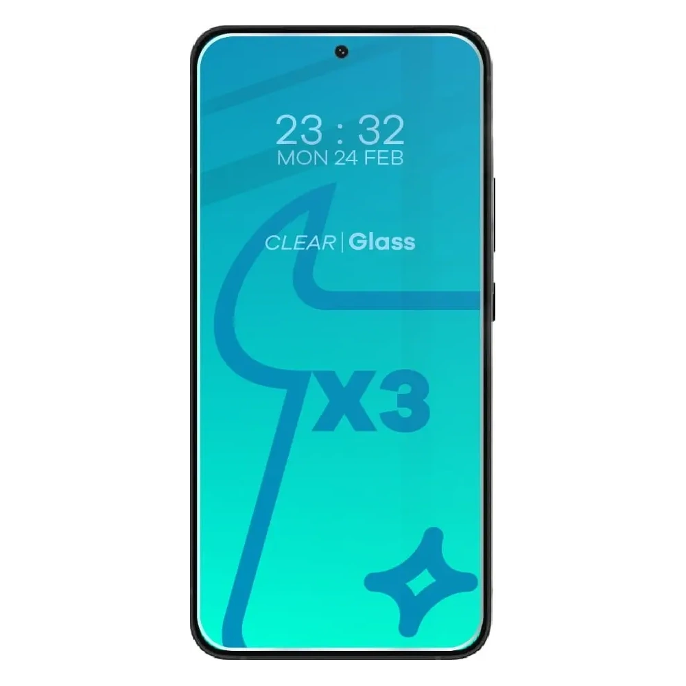 Wholesale BIZON Clear 2 3x screen glass + camera glass Samsung Galaxy S23 Plus - BIZ1728 - {ean13} - Hurt