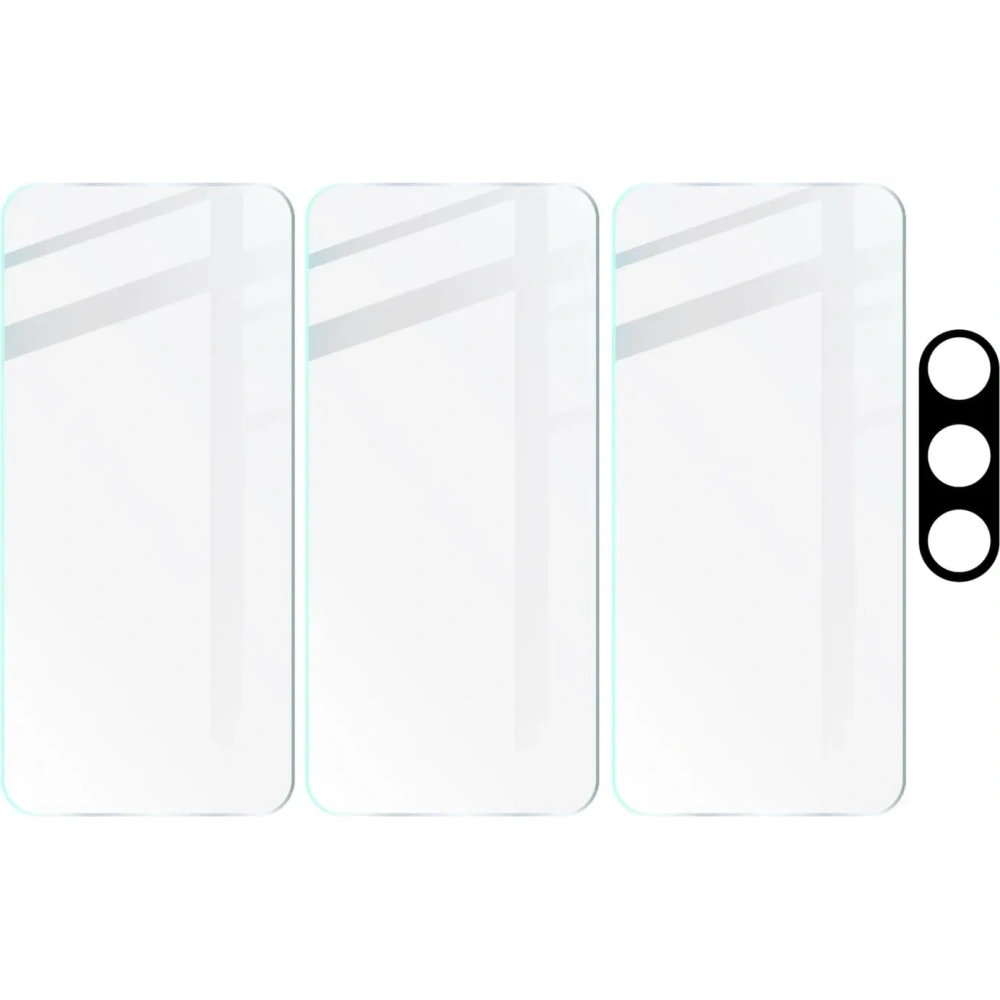 Hurtownia GSM - 3x Szkło na ekran + szkło na aparat BIZON Clear 2 do Samsung Galaxy S23 Plus - BIZ1728 - {ean13} - Hurt