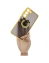 Hurtownia GSM - Etui z uchwytem na palec Bizon Case Hybrid Ring do Samsung Galaxy S23 Plus kouřové s žlutým rámem - BIZ1729 - {ean13} - Hurt