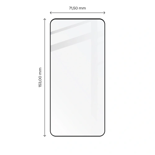 2x Szkło na ekran + szkło na aparat BIZON Edge 2 do Samsung Galaxy S23 Plus