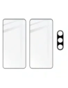 Wholesale BIZON Edge 2 2x screen glass + camera glass Samsung Galaxy S23 Plus - BIZ1730 - {ean13} - Hurt