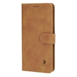 Hurtownia GSM - Bizon Case Wallet Samsung Galaxy S23 Plus maro deschis - BIZ1731 - {ean13} - Hurt