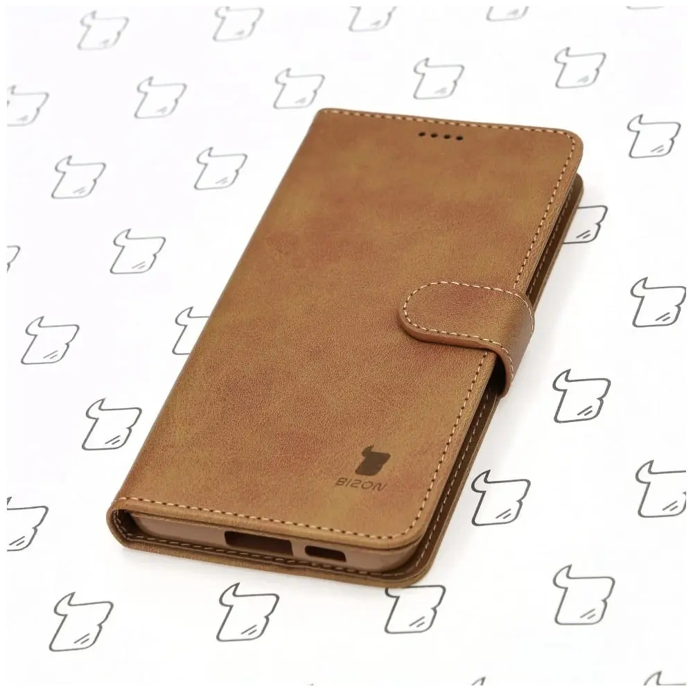 Hurtownia GSM - Etui Bizon Case Wallet do Samsung Galaxy S23 Plus světle hnědé - BIZ1731 - {ean13} - Hurt