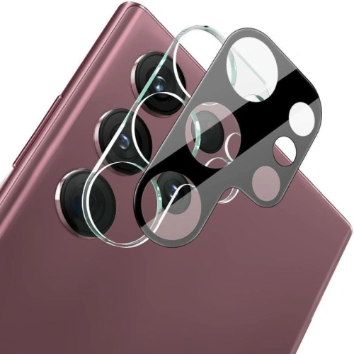 Szkło na aparat Bizon Glass Lens do Samsung Galaxy S23 Ultra [2 PACK]