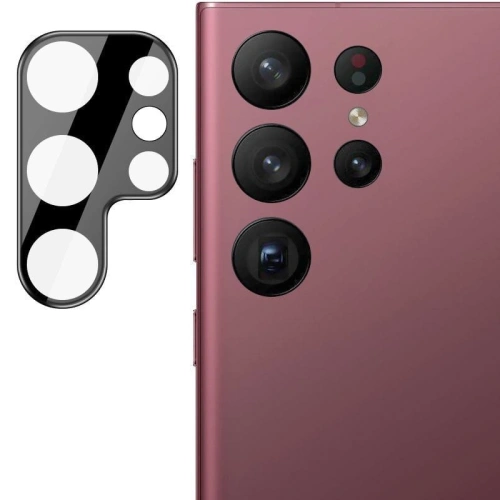 Szkło na aparat Bizon Glass Lens do Samsung Galaxy S23 Ultra [2 PACK]