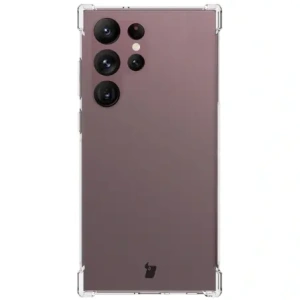 Hurtownia GSM - Bizon Case Clear Pack tok + 2x kijelzőfólia + lencsevédő Samsung Galaxy S23 Ultra átlátszó - BIZ1734 - {ean13} - Hurt