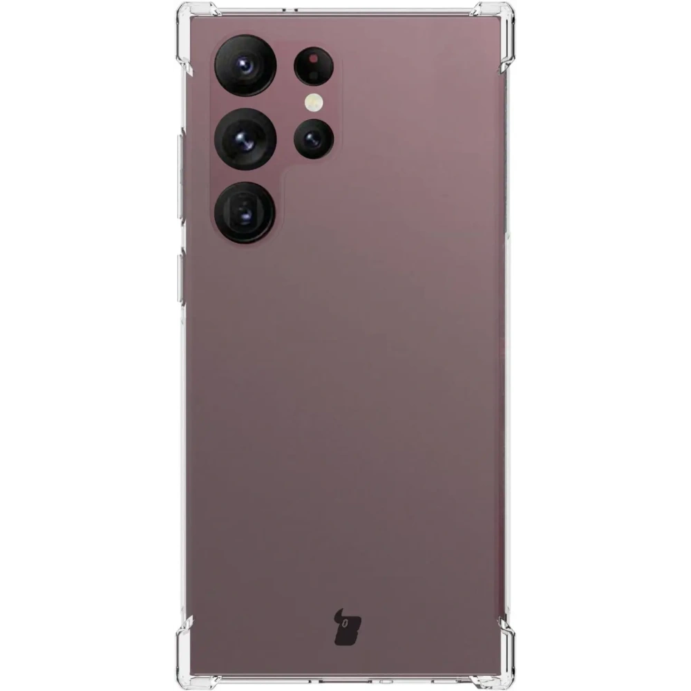 Hurtownia GSM - Bizon Case Clear Pack carcasă + 2x film pentru ecran + protector pentru obiectiv Samsung Galaxy S23 Ultra transparent - BIZ1734 - {ean13} - Hurt