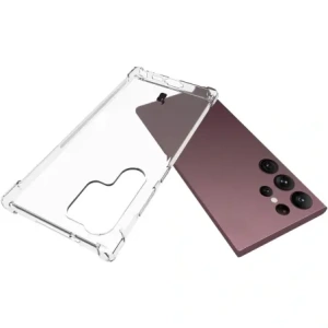 Hurtownia GSM - Bizon Case Clear Pack tok + 2x kijelzőfólia + lencsevédő Samsung Galaxy S23 Ultra átlátszó - BIZ1734 - {ean13} - Hurt