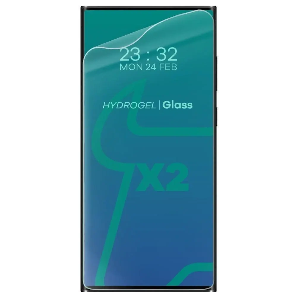 Hurtownia GSM - Bizon Glass Hydrogel Samsung Galaxy S23 Ultra [2 PACK] - BIZ1735 - {ean13} - Hurt