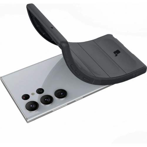 Pancerne etui Bizon Case Tur do Samsung Galaxy S23 Ultra szare