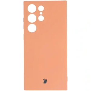 Wholesale Bizon Case Silicone Sq Samsung Galaxy S23 Ultra orange - BIZ1737 - {ean13} - Hurt