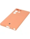 Wholesale Bizon Case Silicone Sq Samsung Galaxy S23 Ultra orange - BIZ1737 - {ean13} - Hurt