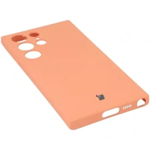Hurtownia GSM - Etui Bizon Case Silicone Sq do Samsung Galaxy S23 Ultra oranžové - BIZ1737 - {ean13} - Hurt