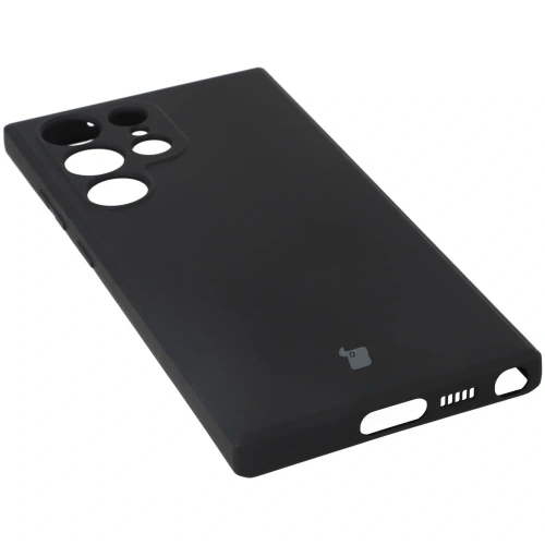 Etui Bizon Case Silicone Sq do Samsung Galaxy S23 Ultra czarne