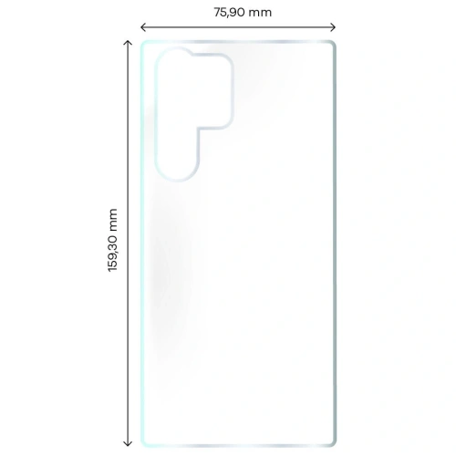 Folia hydrożelowa na tył Bizon Glass Hydrogel Samsung Galaxy S23 Ultra [2 PACK]