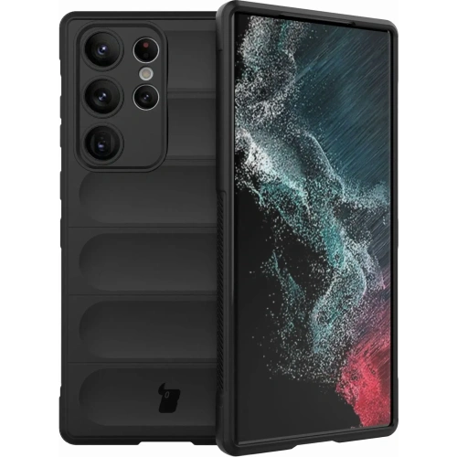 Pancerne etui Bizon Case Tur do Samsung Galaxy S23 Ultra czarne