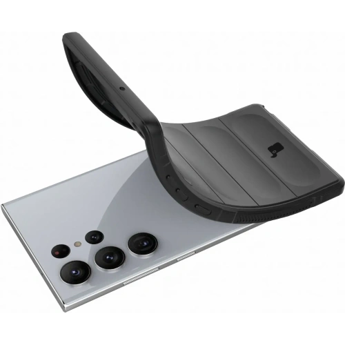 Pancerne etui Bizon Case Tur do Samsung Galaxy S23 Ultra czarne