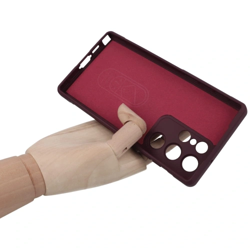 Pancerne etui Bizon Case Tur do Samsung Galaxy S23 Ultra ciemnofioletowe