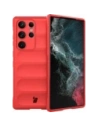 Pancerne etui Bizon Case Tur do Samsung Galaxy S23 Ultra czerwone