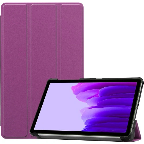 Etui Bizon Case Tab Croc do Samsung Galaxy Tab A7 Lite ciemnofioletowe