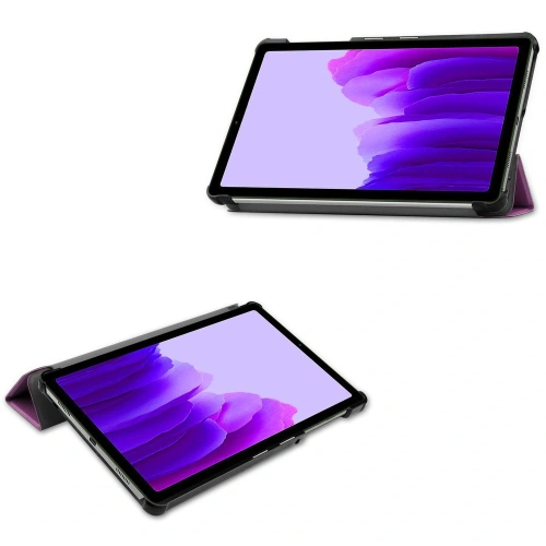 Etui Bizon Case Tab Croc do Samsung Galaxy Tab A7 Lite ciemnofioletowe