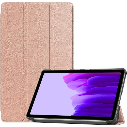 Etui Bizon Case Tab Croc do Samsung Galaxy Tab A7 Lite różowozłote
