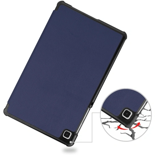 Etui Bizon Case Tab Croc do Samsung Galaxy Tab A7 Lite granatowe