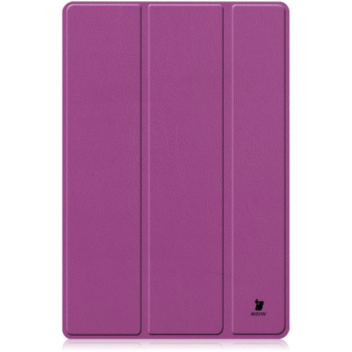 Etui Bizon Case Tab Croc do Samsung Galaxy Tab A8 2021 ciemnofioletowe