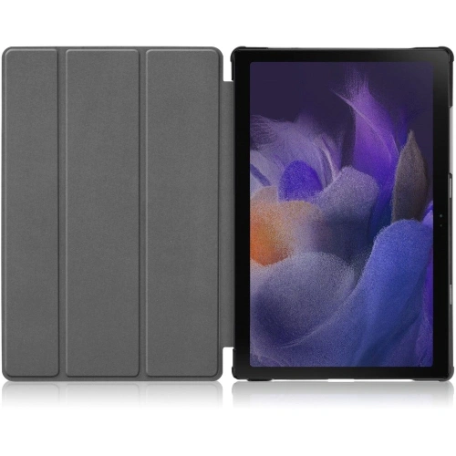 Etui Bizon Case Tab Croc do Samsung Galaxy Tab A8 2021 ciemnofioletowe