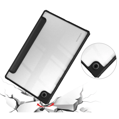Etui Bizon Case Tab Clear Matt do Samsung Galaxy Tab A8 2021 czarne