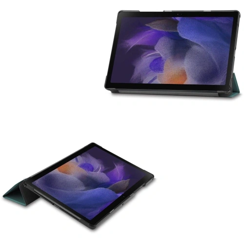 Etui Bizon Case Tab Croc do Samsung Galaxy Tab A8 2021 ciemnozielone