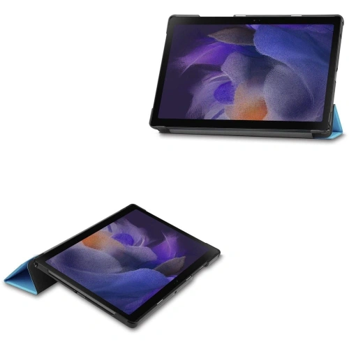 Etui Bizon Case Tab Croc do Samsung Galaxy Tab A8 2021 błękitne