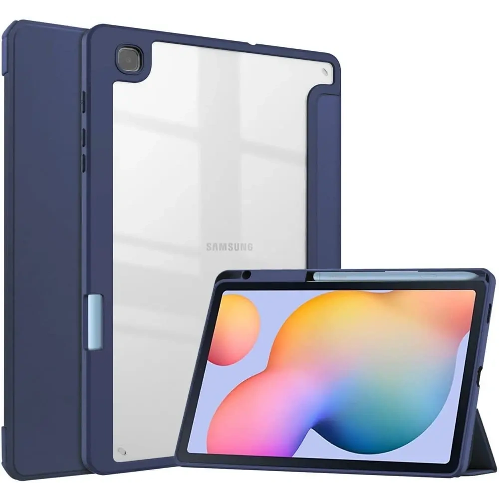 Hurtownia GSM - Bizon Case Tab Clear Matt Samsung Galaxy Tab S6 Lite 2024/2022/2020 albastru marin - BIZ1759 - {ean13} - Hurt