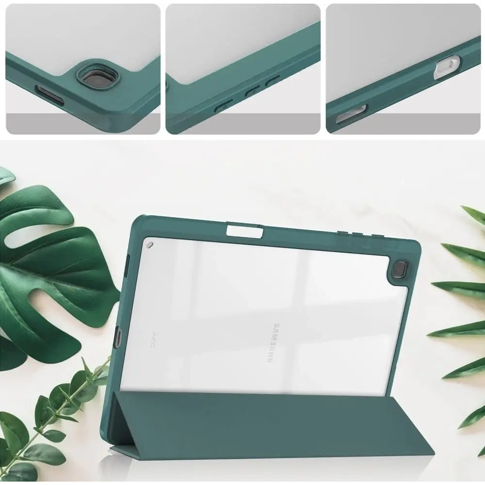 Hurtownia GSM - Bizon Case Tab Clear Matt Samsung Galaxy Tab S6 Lite 2024/2022/2020 verde închis - BIZ1760 - {ean13} - Hurt