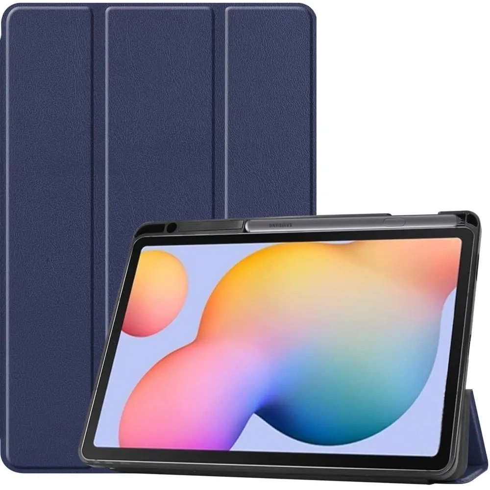 Hurtownia GSM - Bizon Case Tab Lizard Samsung Galaxy Tab S6 Lite 2024/2022/2020 albastru marin - BIZ1761 - {ean13} - Hurt