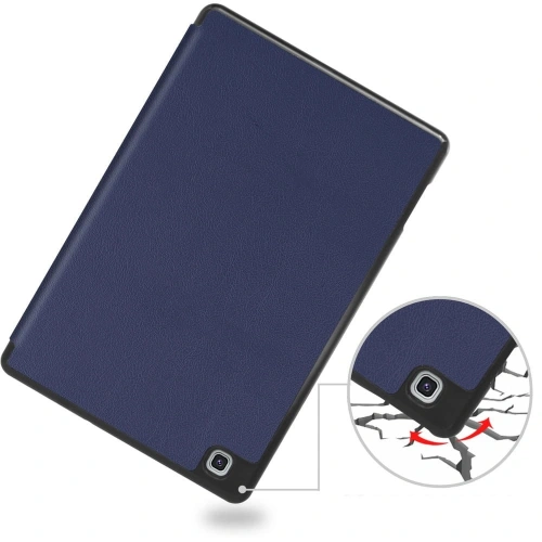 Etui Bizon Case Tab Lizard do Samsung Galaxy Tab S6 Lite 2024/2022/2020 granatowe